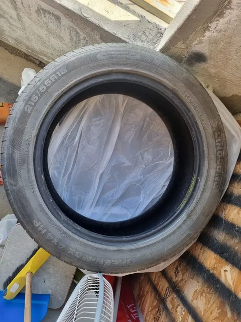 Продажа летней резины 215/55/18 с остатком протектора 4-5 мм - частное объявление в Самара