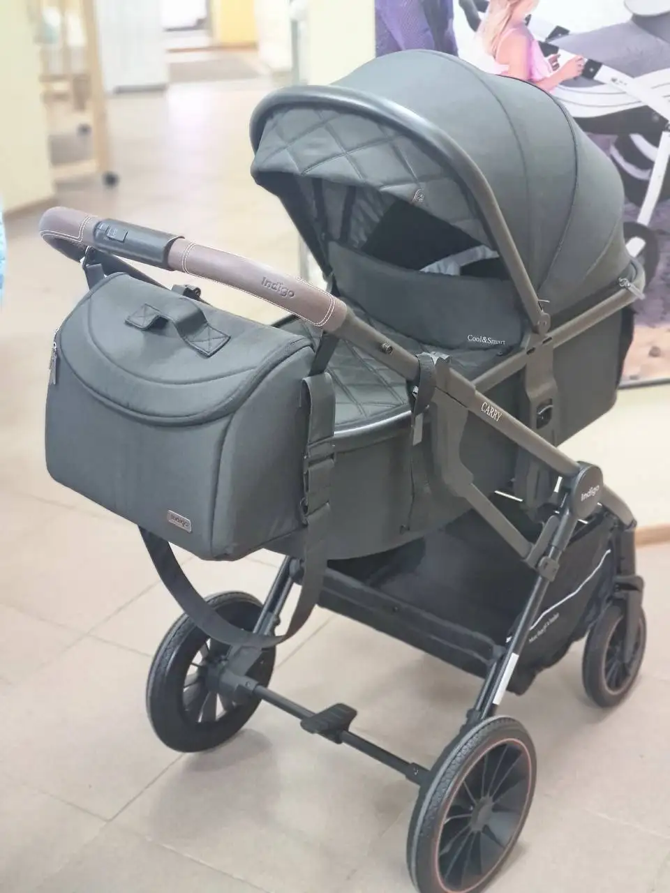 Продажа коляски 3 в 1 Indigo для малыша с рождения - Коляски (Товары для детей) в Пестравка