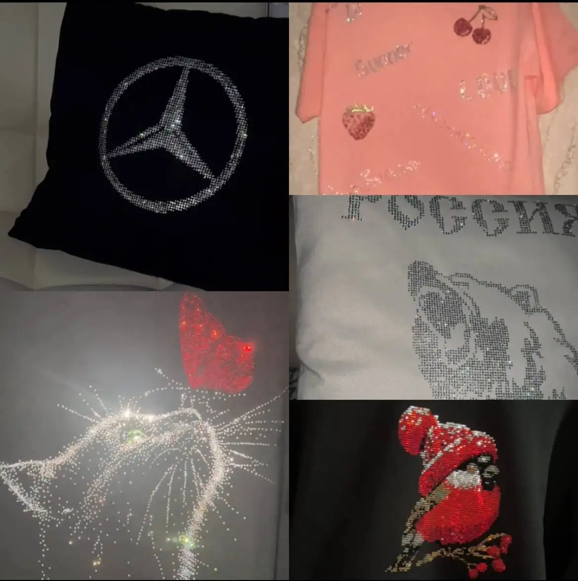 Трендовые вещи из страз с инкрустацией - Рукоделие (Услуги) в Самара