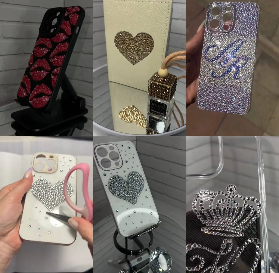 Трендовые вещи из страз с инкрустацией - Рукоделие (Услуги) в Самара