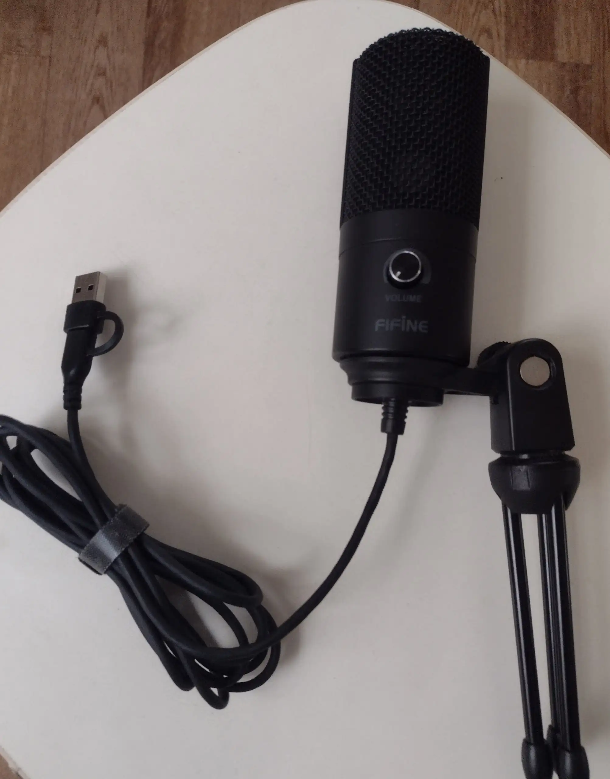 Микрофон Fifine K669 в коробке - Аудиотехника (Электроника) в Самара