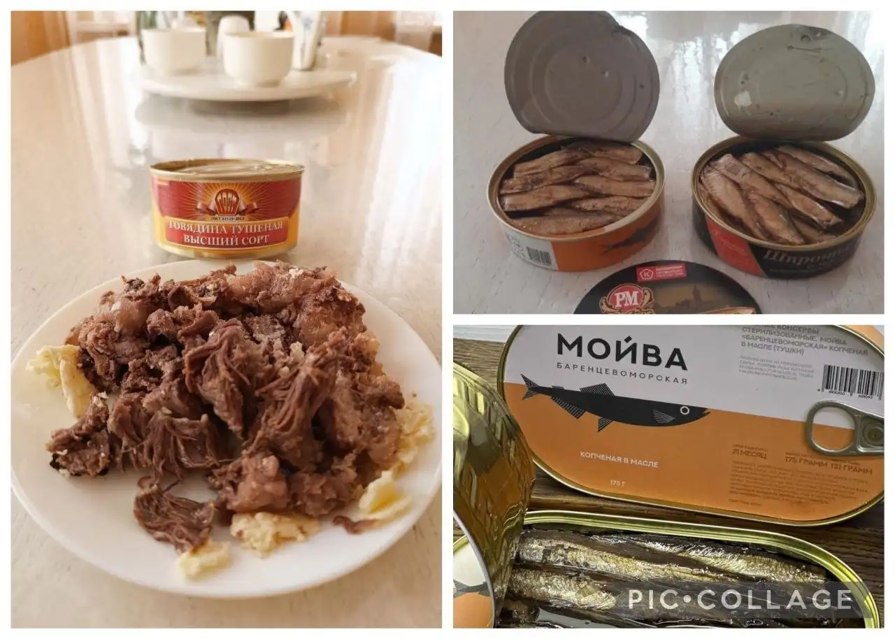 Консервированные продукты: говядина тушёная, шпроты, мойва копчёная - Продукты питания (Барахолка) в Самара