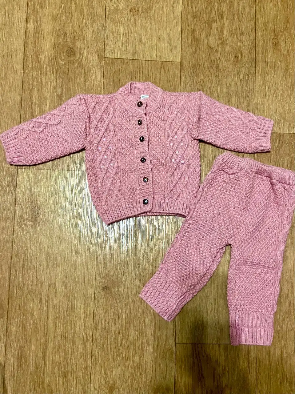 Вязаный костюм для девочки - Детская одежда (Одежда) в Самара