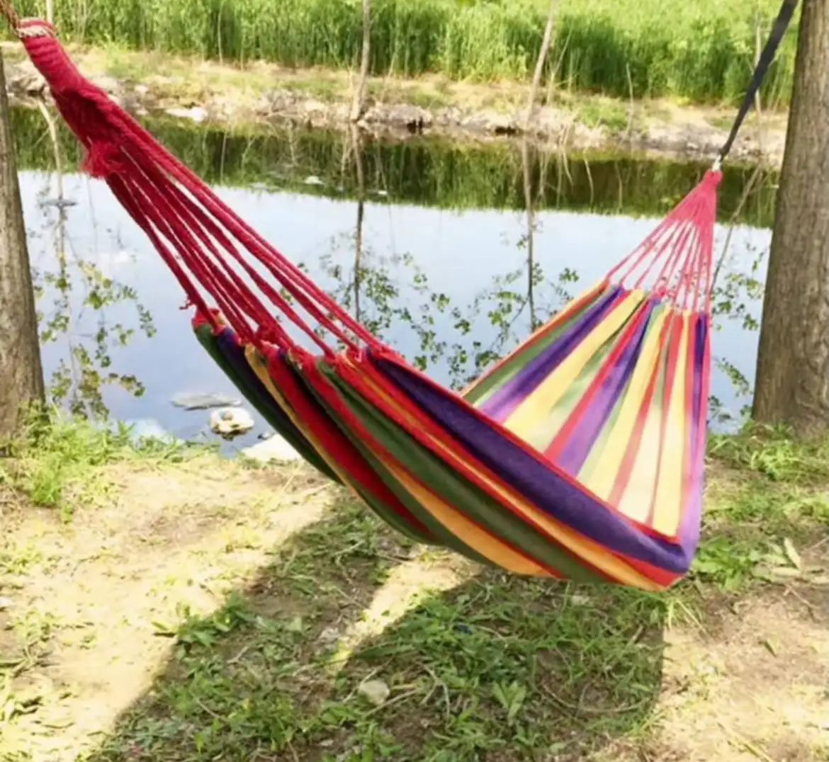 Тканевый подвесной гамак для отдыха - Хобби и отдых в Самара