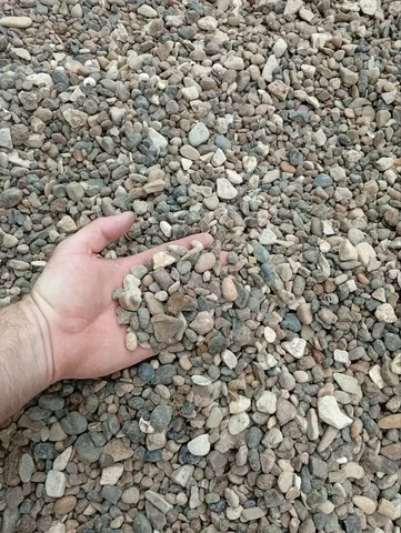 Речная галька в мешках - Стройматериалы в Самара