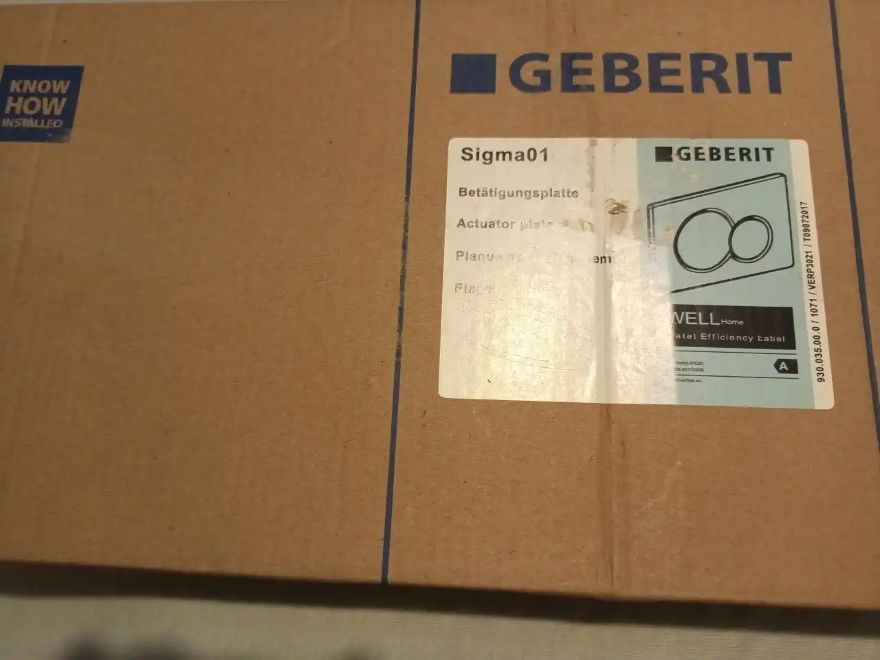 Кнопка смыва Geberit