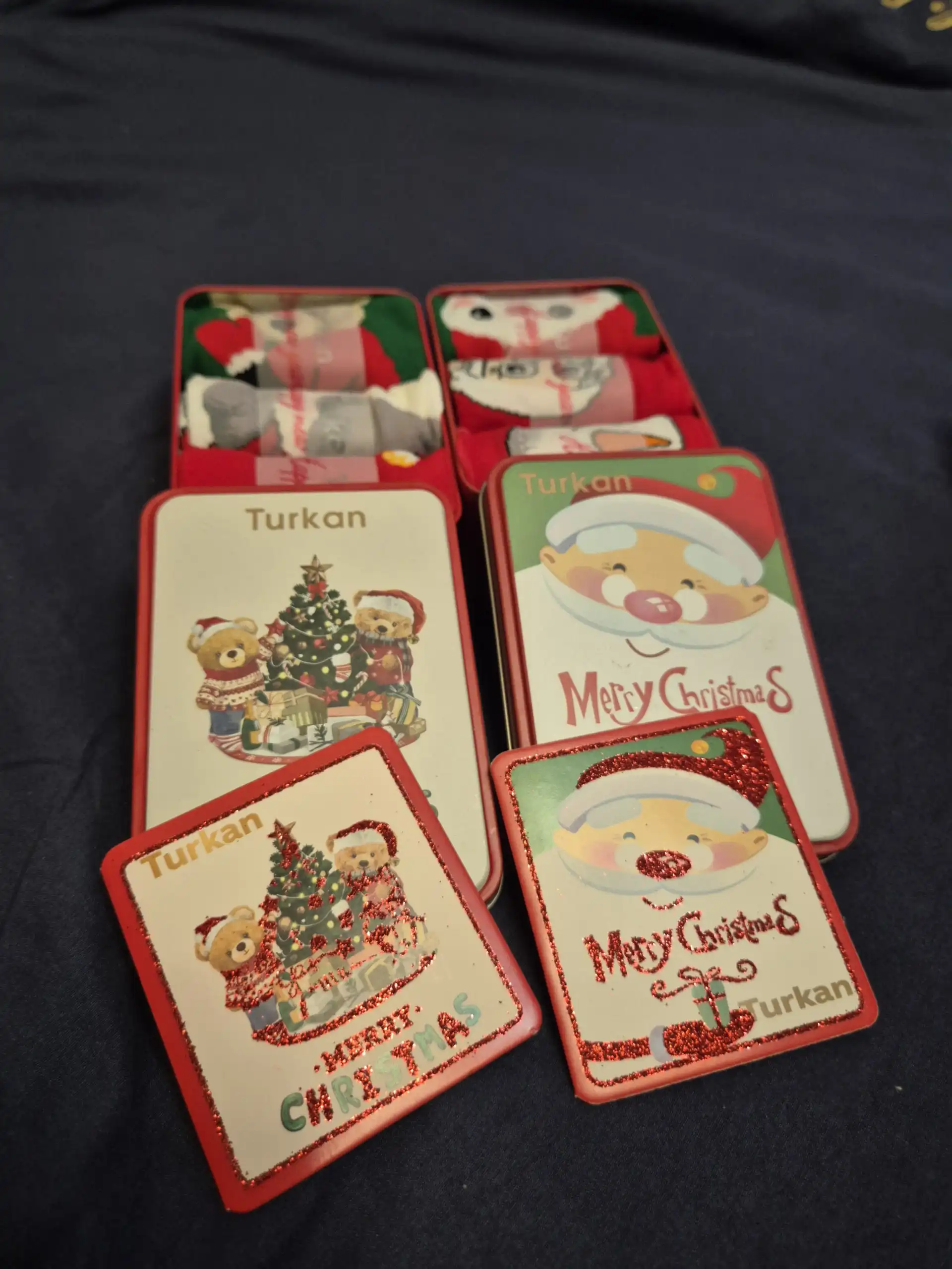 Носки новогодние Turkan в подарочной коробке