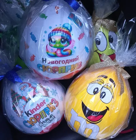 Заказ яиц KINDERSURPRISE и M&Ms для подарков детям - Товары для детей в Самара