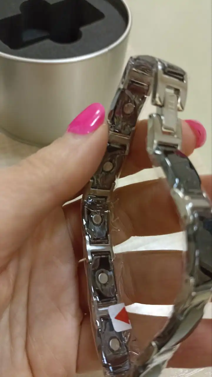 Браслет био магнитный титановый от производителя