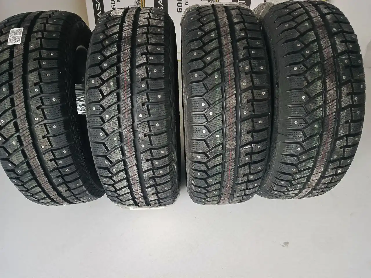 Новые зимние шипованные шины Cordiant Polar 2 205/55/r16