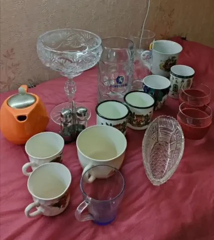 Посуда 17 предметов с хрусталем - Инструменты в Самара