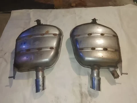 Глушитель бмв концевой - Запчасти в Самара