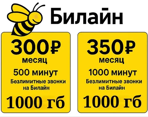 Тарифы Билайн с выгодой - частное объявление в Махачкала