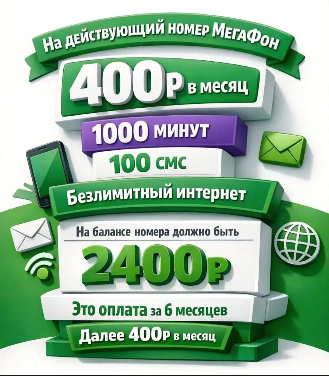 Подключение к Мегафону - Мобильная связь (Услуги) в Махачкала