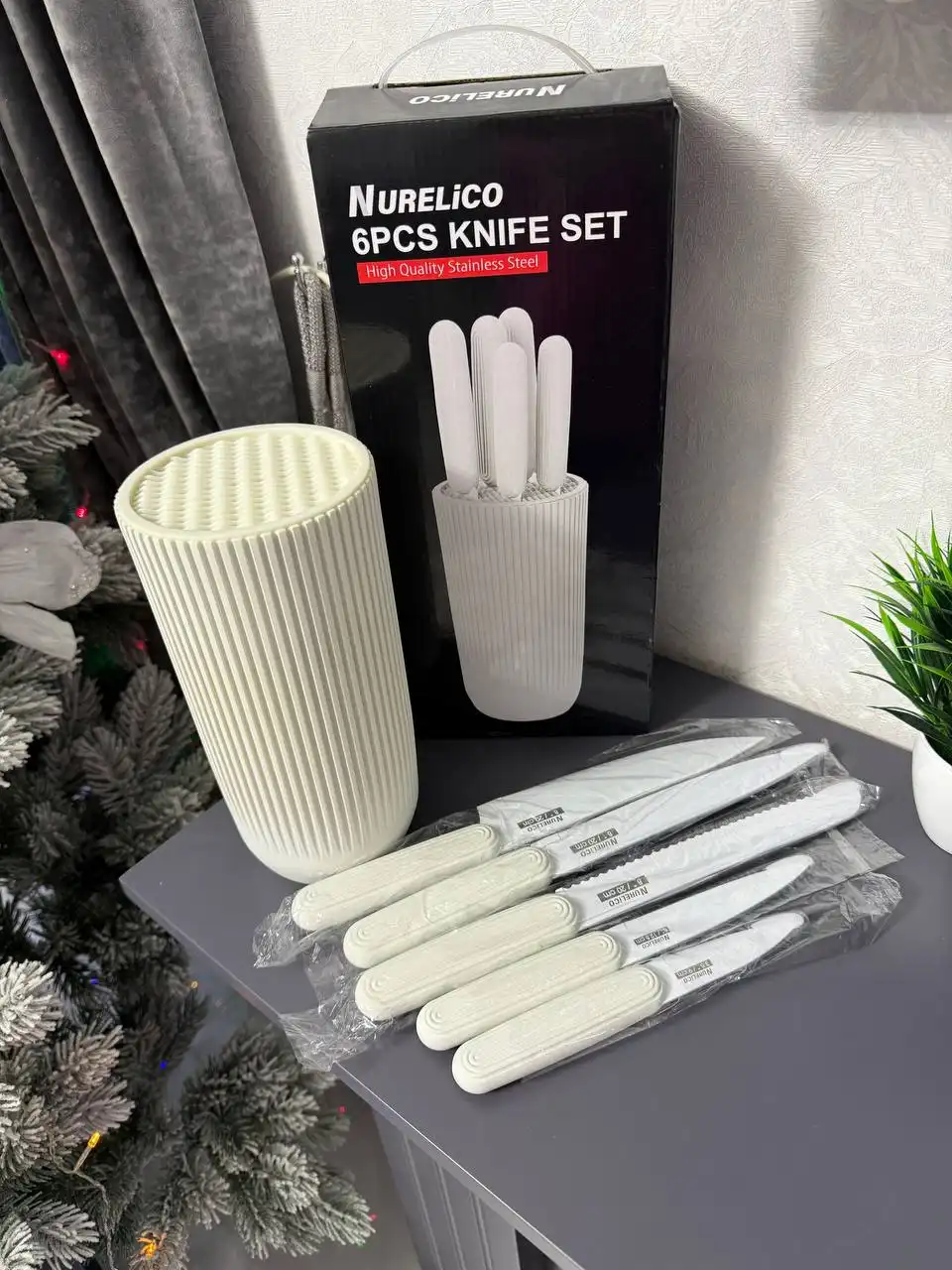 Набор ножей с подставкой