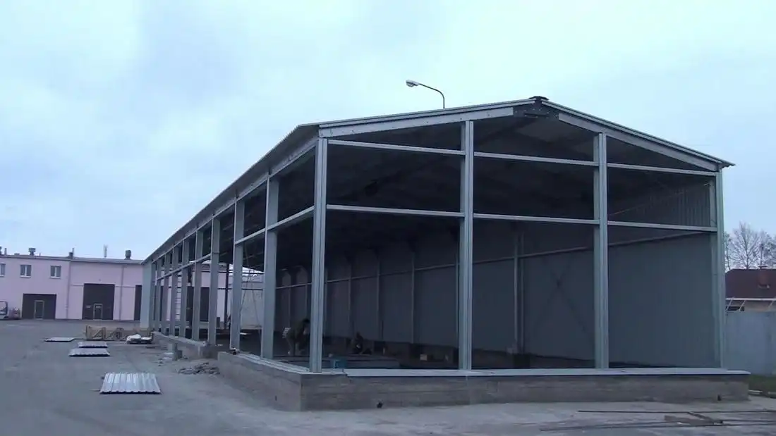 Строительство ангаров