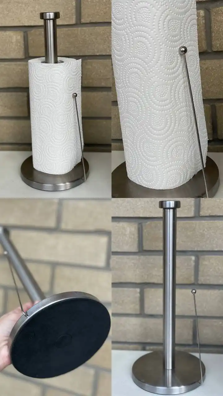 Зеркало с подсветкой и держатель для бумажных полотенец