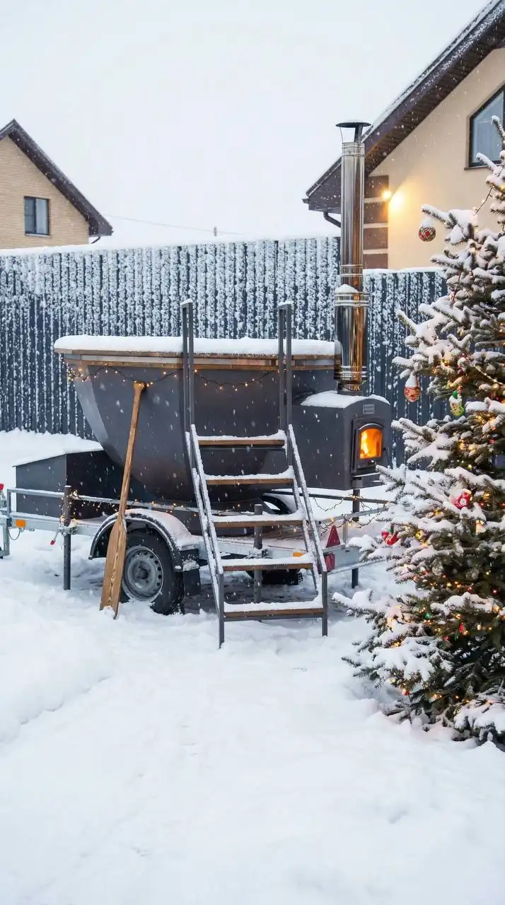Аренда мобильного банного чана на сутки - Аренда оборудования (Услуги) в Ростов-на-Дону