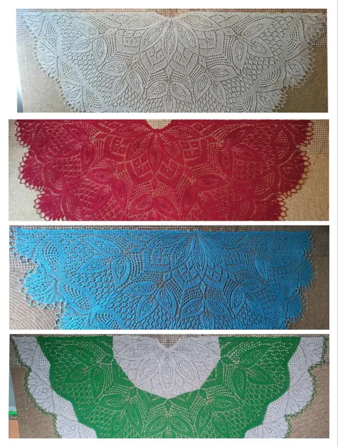 Ажурные шали ручной работы - Рукоделие в Ростов-на-дону