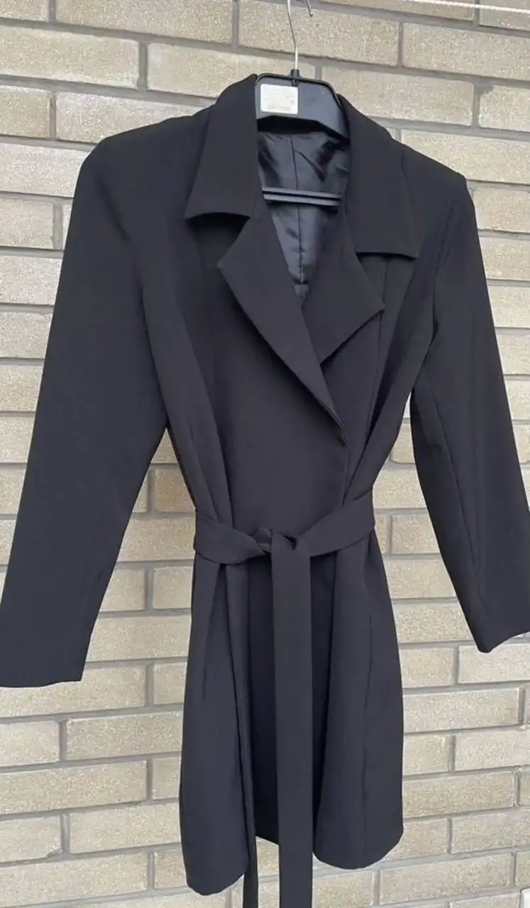 Платье-пиджак черное мини на заказ - Женская одежда (Одежда) в Ростов-на-Дону