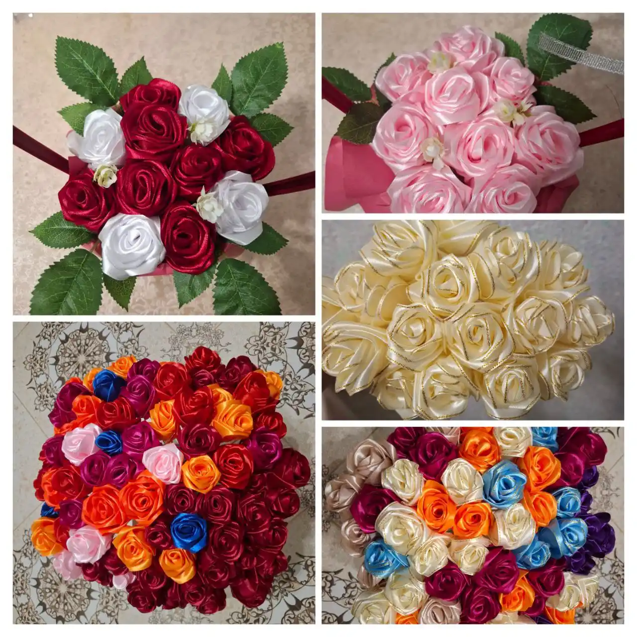Розы из атласных лент на заказ - Хобби и отдых в Чебоксары