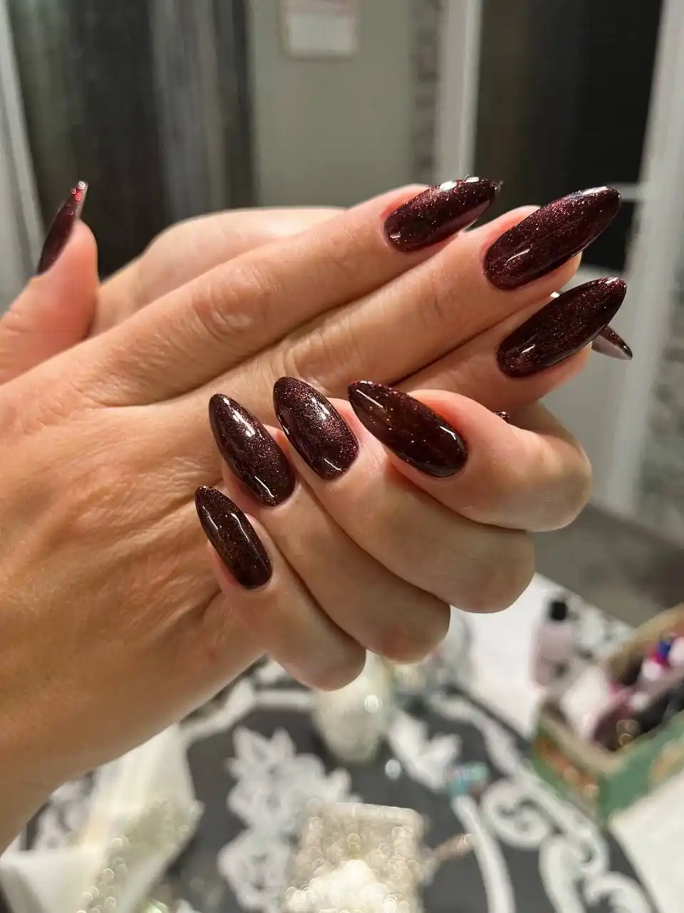 Маникюр с укреплением и покрытием