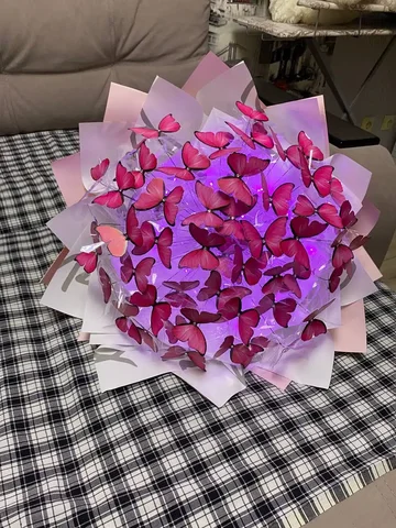 Светящийся букет из бабочек ручной работы - Хобби и отдых в Чебоксары