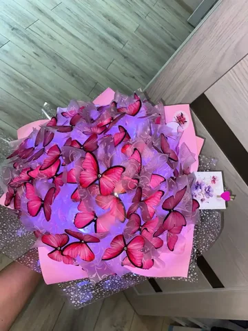 Светящийся букет из бабочек ручной работы - Хобби и отдых в Чебоксары