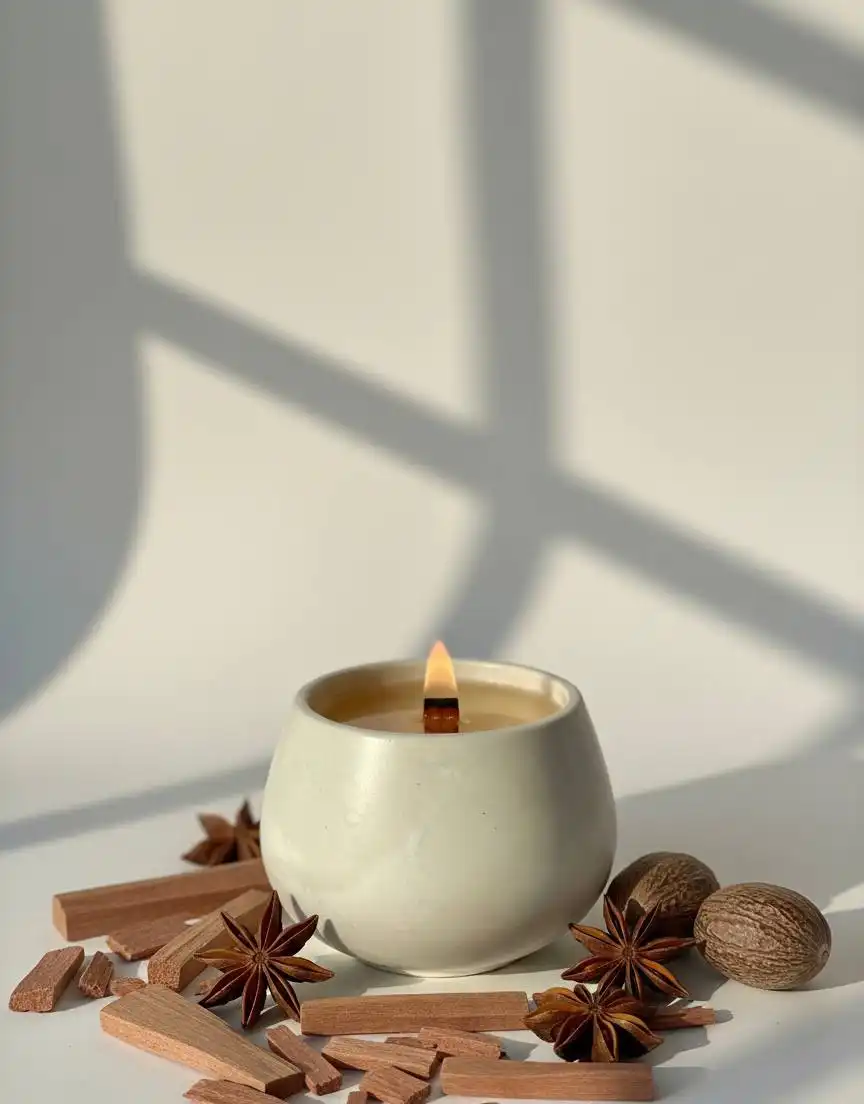 Натуральные ароматические свечи из воска