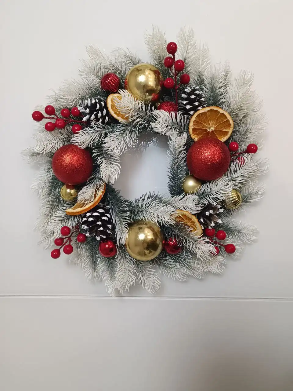 Новогодние венки, подсвечники, ёлки ручной работы
