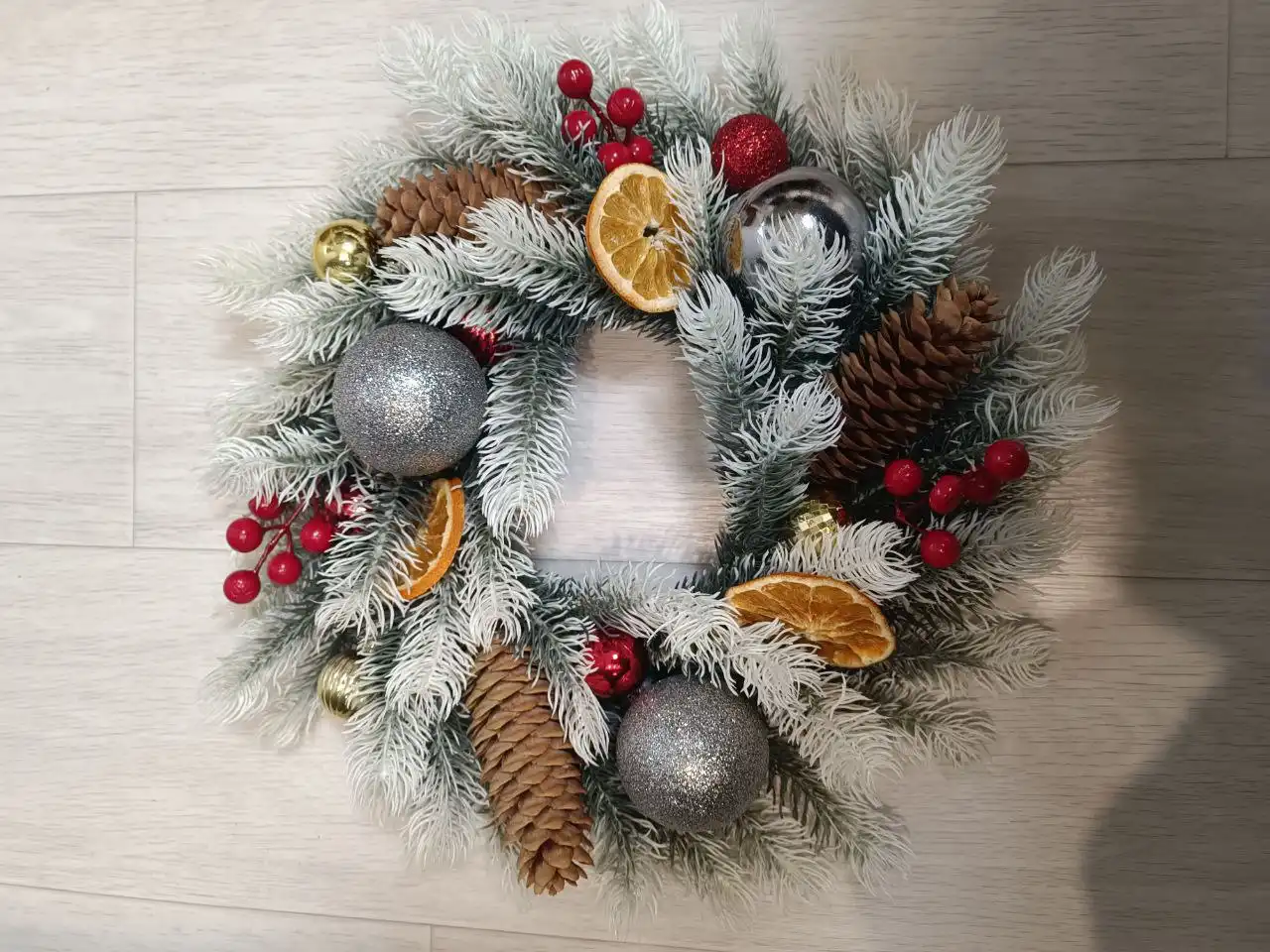 Новогодние венки, подсвечники, ёлки ручной работы