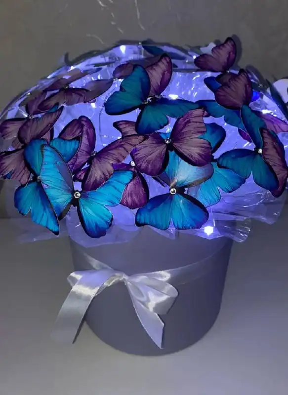 Букеты из бабочек на заказ