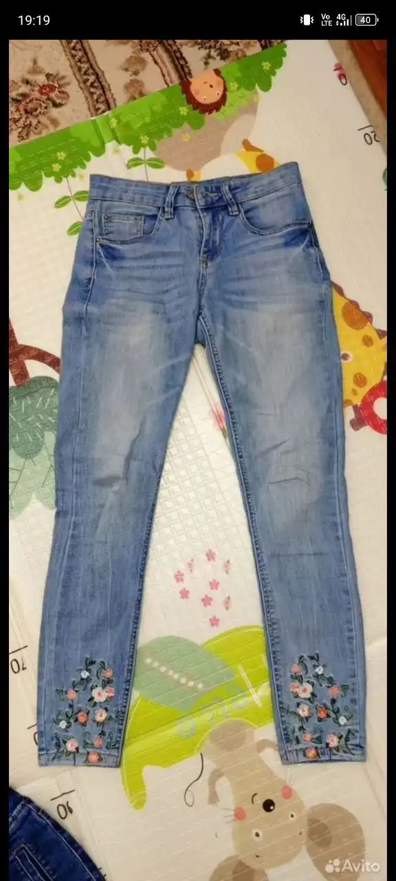 Джинсы тёплые и тонкие