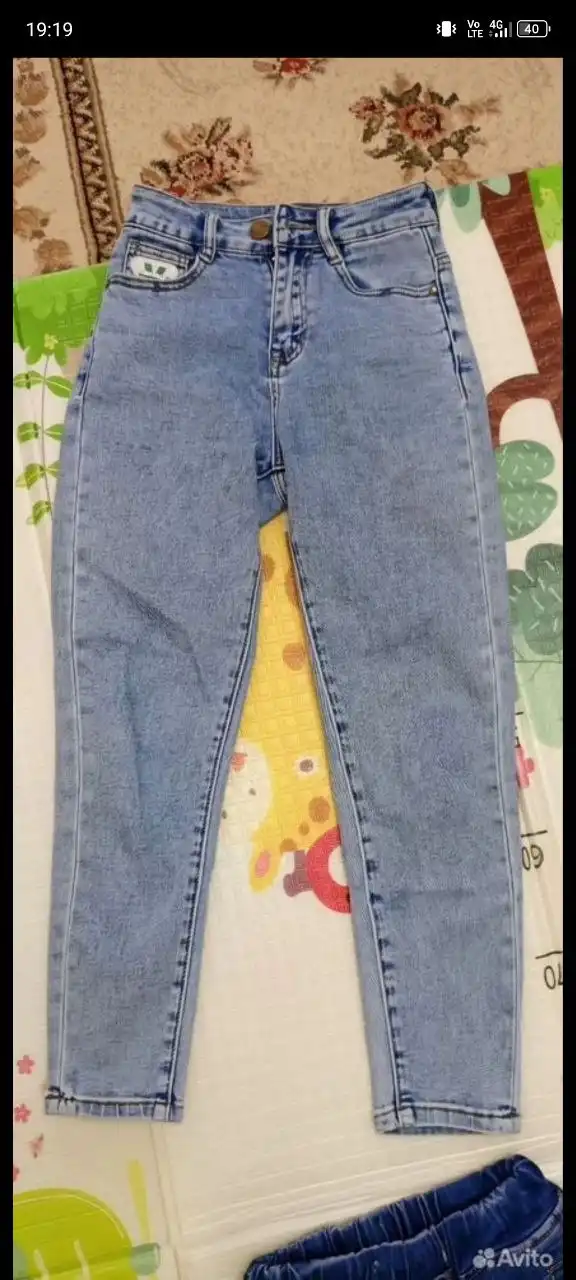 Джинсы тёплые и тонкие