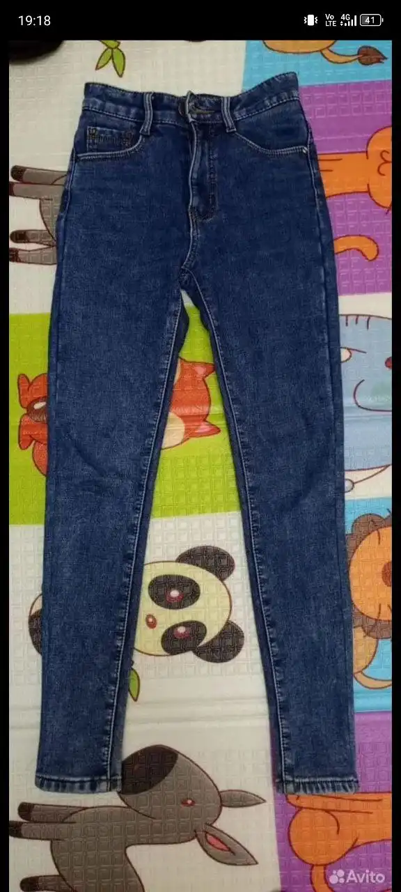 Джинсы тёплые и тонкие