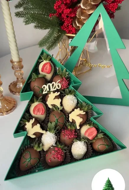 Наборы клубники в шоколаде для новогоднего подарка - Барахолка в Чебоксары