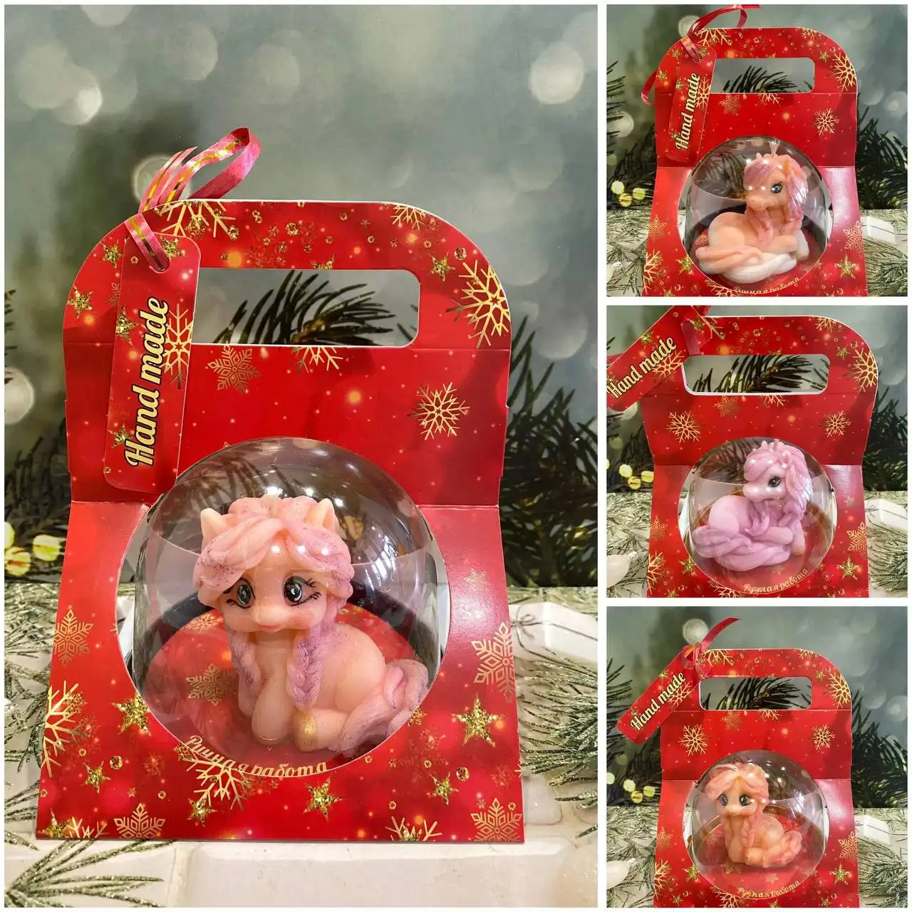 Свечи из соевого воска к Новому году