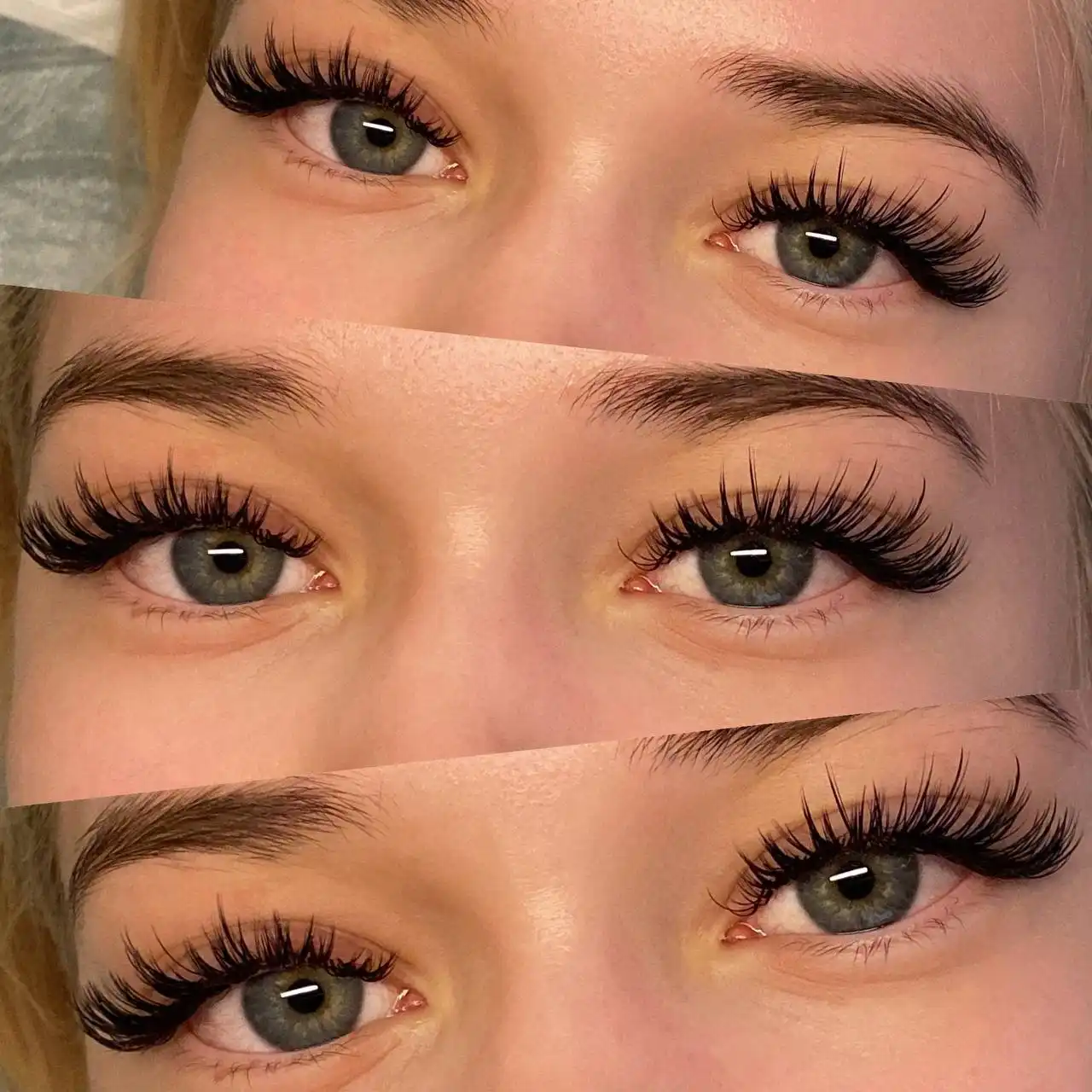 Наращивание ресниц в студии