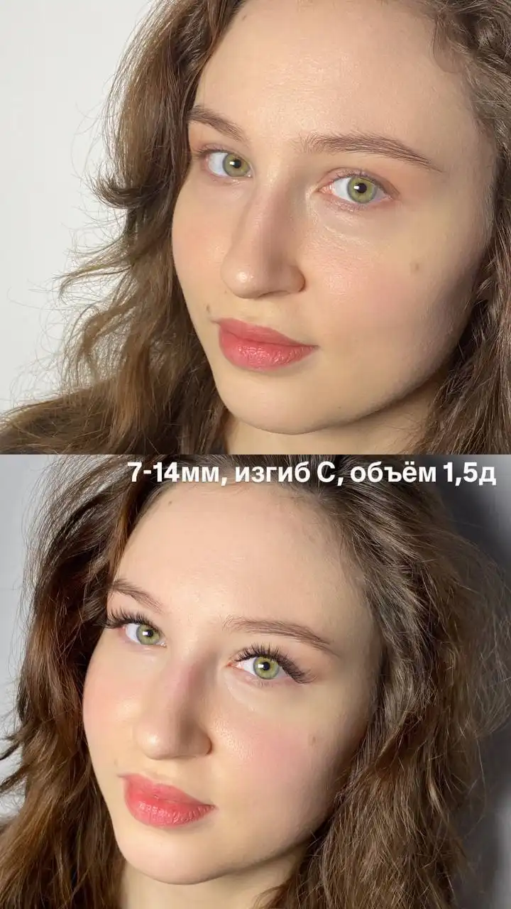 Наращивание ресниц в студии