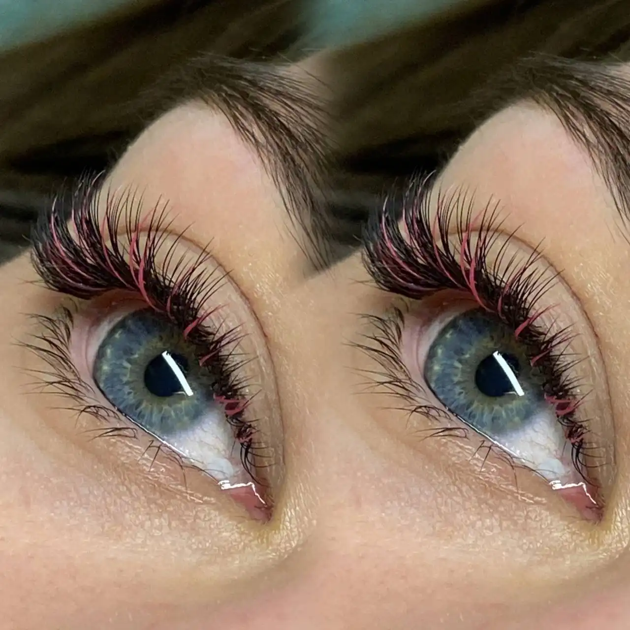 Наращивание ресниц в студии