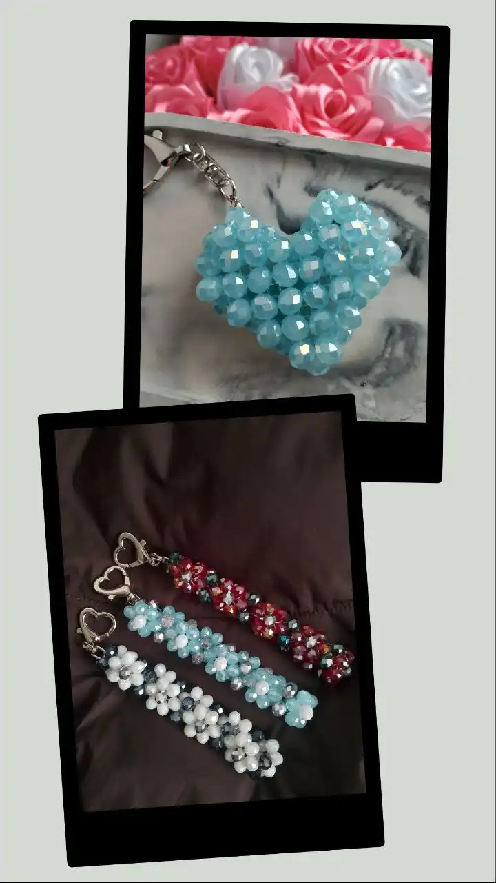Брелки из хрустальных бусин - Хендмейд/Рукоделие (Хобби и отдых) в Чебоксары