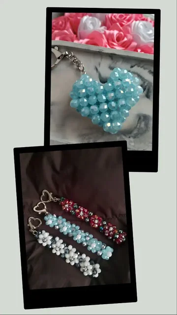 Брелки из хрустальных бусин - Лыжная экипировка в Чебоксары