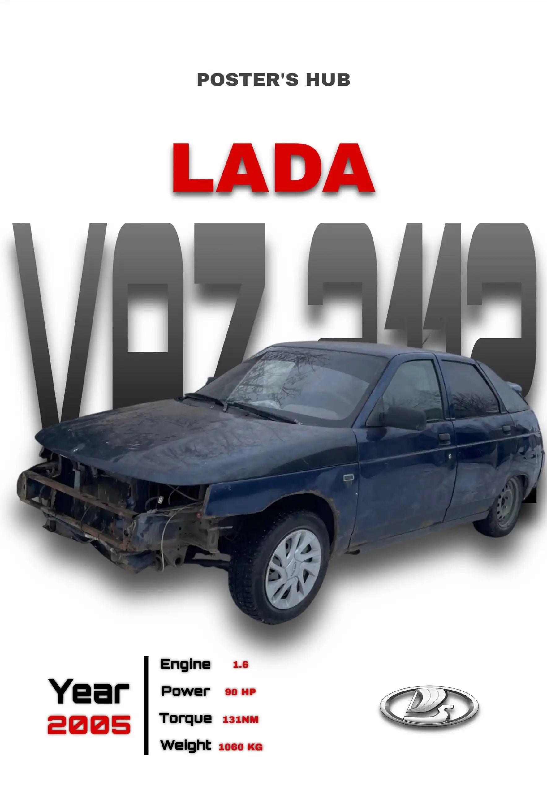 Изготовление постеров с автомобилем на заказ - Полиграфия/Дизайн (Услуги) в Чебоксары