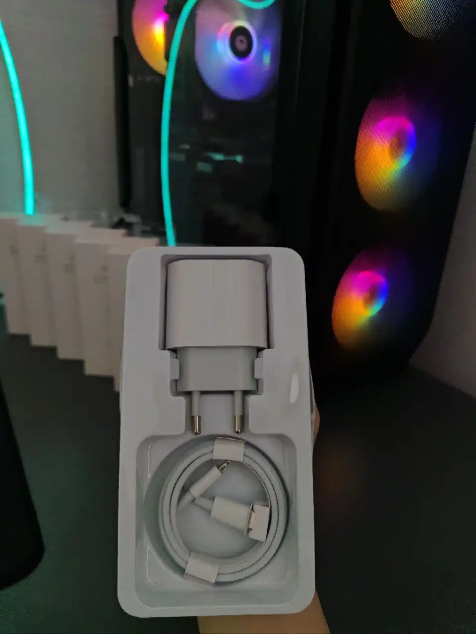 Комплект для быстрой зарядки Apple 25W с Power Delivery - Аксессуары для мобильных устройств (Электроника) в Чебоксары