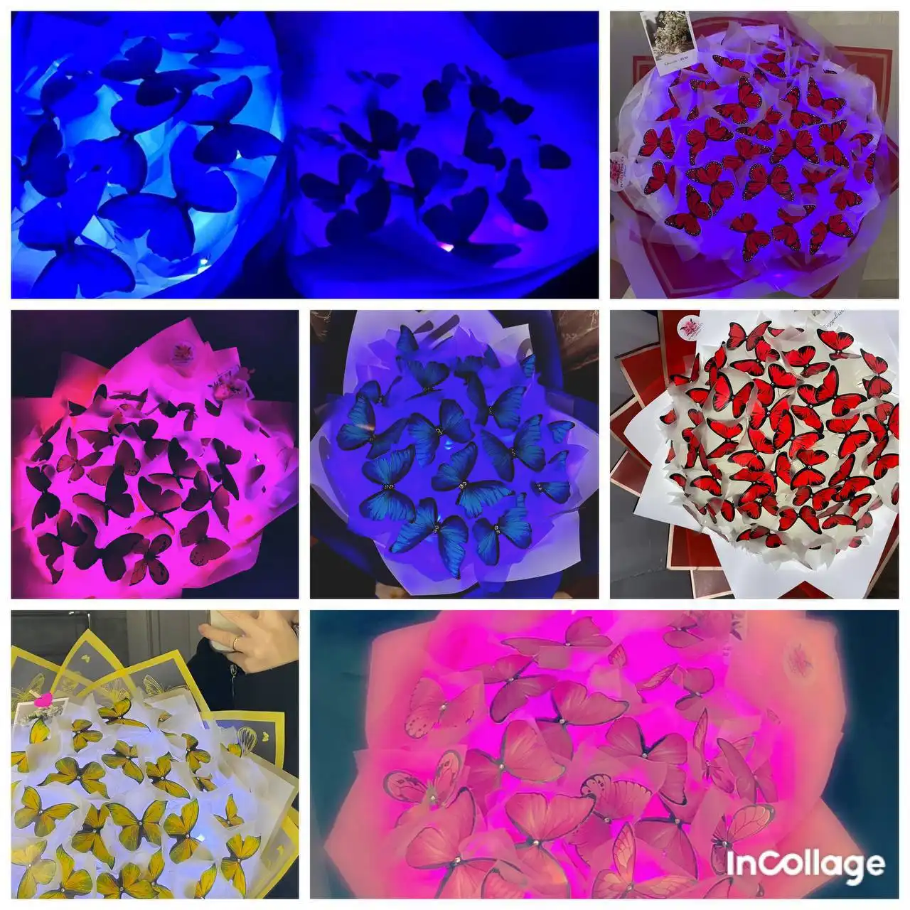 Светящийся букет из бабочек — волшебный подарок на 14 февраля - Хобби и отдых в Чебоксары