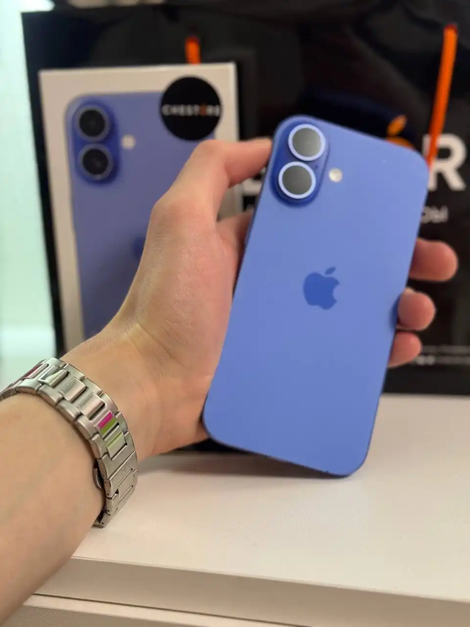 Продам iPhone 16 128 GB Ультрамарин - Смартфоны (Электроника) в Чебоксары