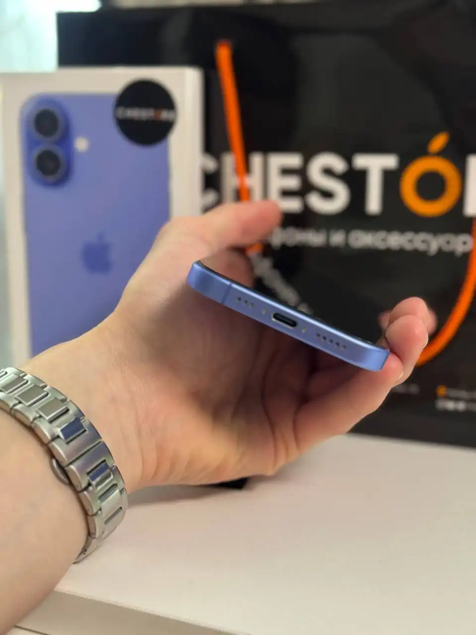 Продам iPhone 16 128 GB Ультрамарин - Смартфоны (Электроника) в Чебоксары