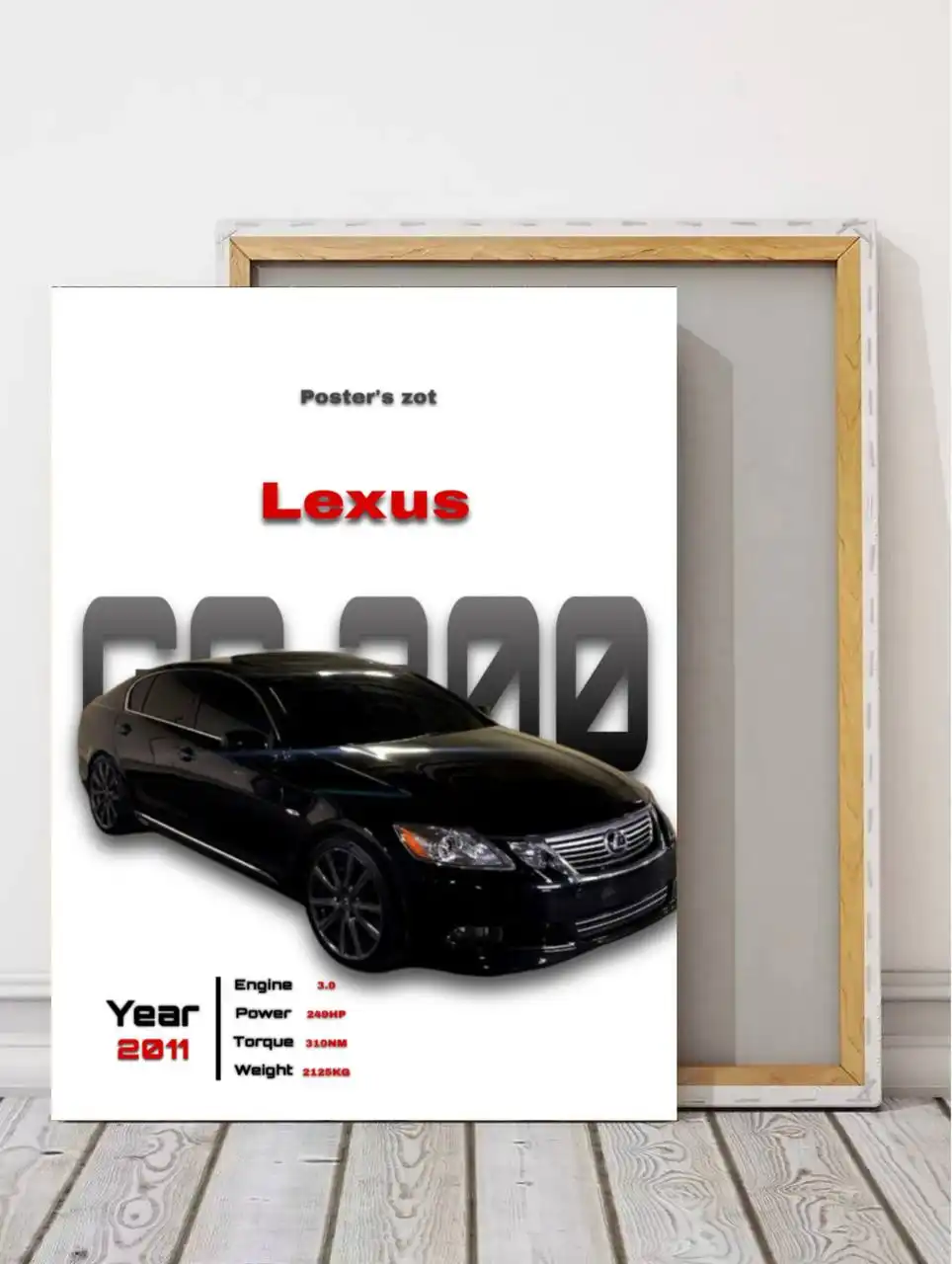 Картины на холсте и постеры с автомобилем - Полиграфия (Услуги) в Чебоксары