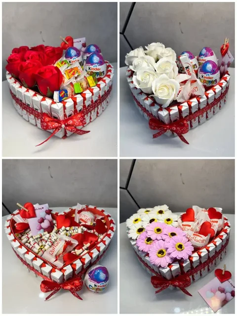 Букеты из мыльных роз и наборы из киндеров к 8 Марта - Сумки в Чебоксары