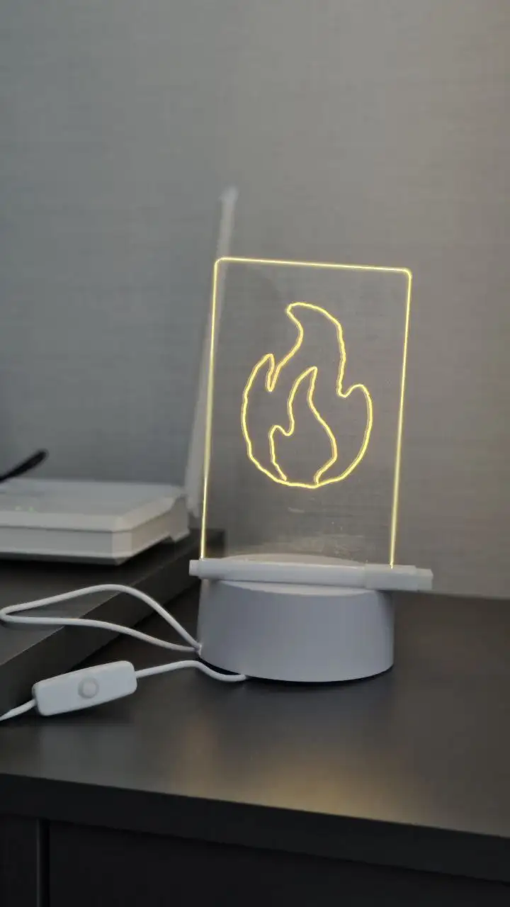 Интерактивный ночник с проекцией и 3 режимами света - Светильники (Барахолка) в Чебоксары